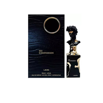 His Confession Lattafa Apa de Parfum 100 Ml